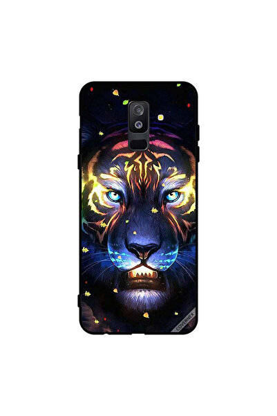 Covernex غطاء حماية لهاتف سامسونج جالاكسي A6+ (2018) - أسد مضيء