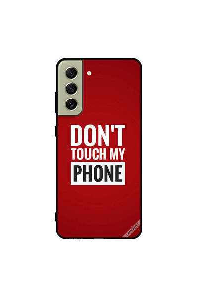 Covernex Protective Case Cover For Samsung S21 FE Don't Touch My Phone