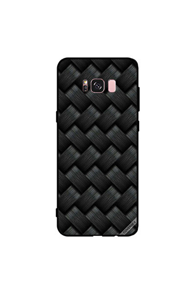 Covernex غطاء حماية لهاتف سامسونج جالاكسي S8+ بنمط خطوط سوداء