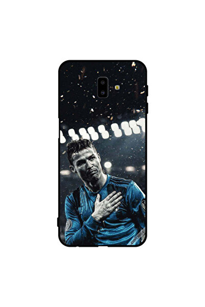 Covernex غطاء حماية لهاتف سامسونج جالاكسي J6+ رونالدو يشكر الجمهور على تسجيله...