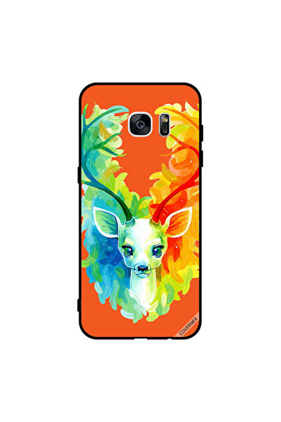 Covernex غطاء حماية لهاتف سامسونج جالاكسي S7 إيدج - غزال ملون