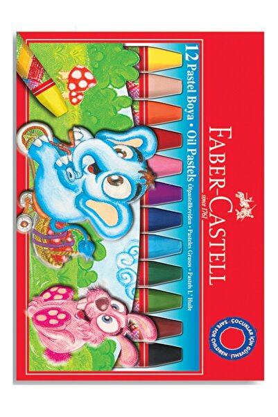Faber Castel 12 قطعة من ألوان الباستيل / ألوان الباستيل الزيتية - ألوان الباستيل