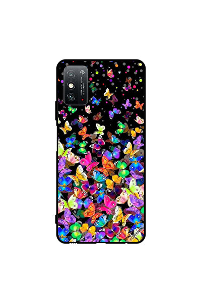 Covernex غطاء حماية لهاتف Honor X10 Max 5G متعدد الألوان بنقشة فراشات صغيرة