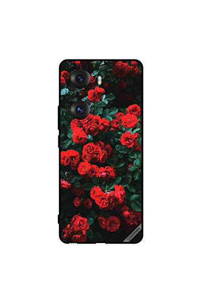 Covernex غطاء حماية لهاتف Honor 60 Pro - حديقة الورود الحمراء
