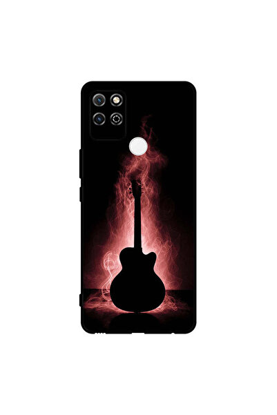 Covernex غطاء حماية لهاتف Honor Play 5T بتصميم انعكاس الجيتار في الظلام