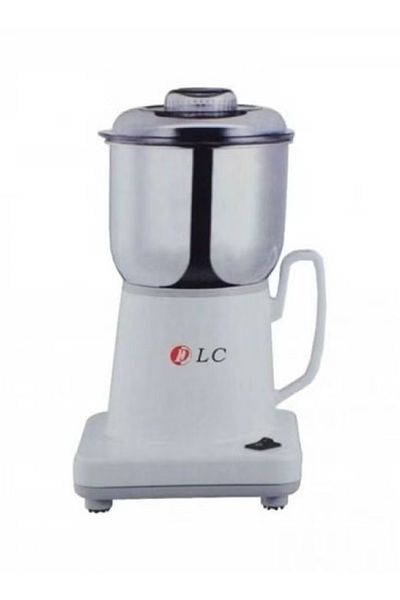 DLC Multi-Use Cutter & Crusher – 400W Countertop Appliance (White/Silver)