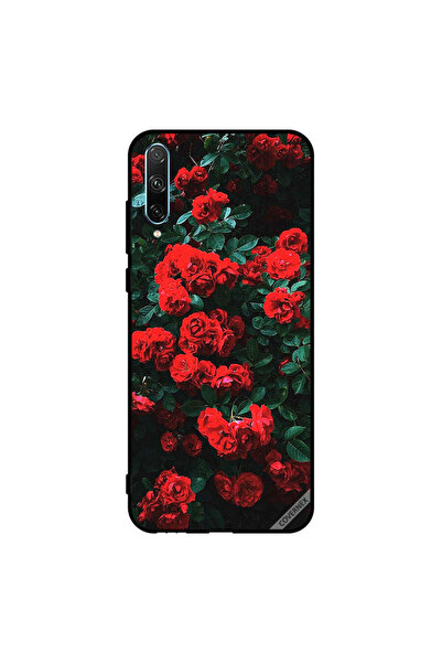 Covernex غطاء حماية لهاتف Honor 30i بطبعة حديقة الورود الحمراء