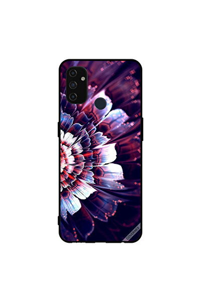 Covernex غطاء حماية لهاتف Oneplus Nord N100 مع زهرة كبيرة منعكسة على الجانب ا...