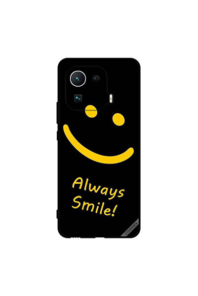 Covernex غطاء حماية لهاتف شاومي مي 11 برو، ابتسامة دائمة، أصفر