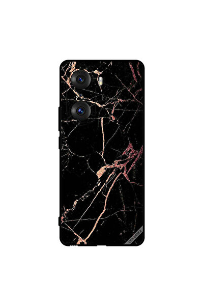 Covernex غطاء حماية لهاتف Honor 60 Pro بنمط رخامي أسود