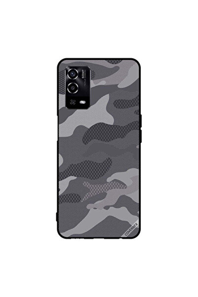 Covernex Protective Case Cover For Oppo A55/56 Grey Camouflage Pattern