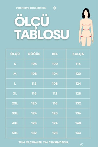 İntensive Βαμβακερό μακρυμάνικο φόρεμα με μοτίβο V λαιμόκοψης μεγάλου μεγέθους με τσέπες