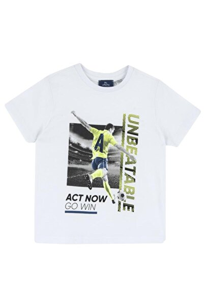 Chicco White boys' t-shirt – UNBEATABLE energy