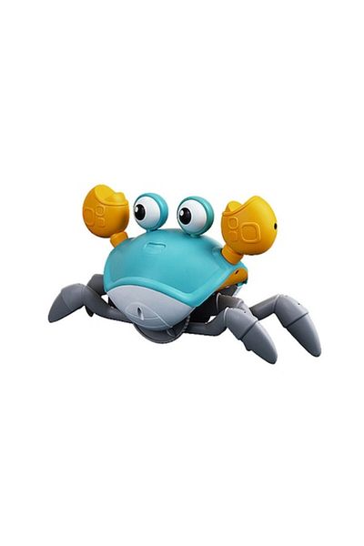 OEM Interactive Electric Crab with Induction and USB Charging, Green