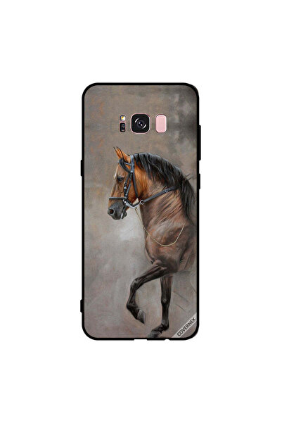 Covernex غطاء حماية لهاتف سامسونج جالاكسي S8+ صورة حصان عتيقة