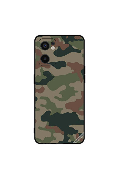 Covernex Protective Case Cover For Oppo Reno7 SE 5G Green & Brown Camouflage ...
