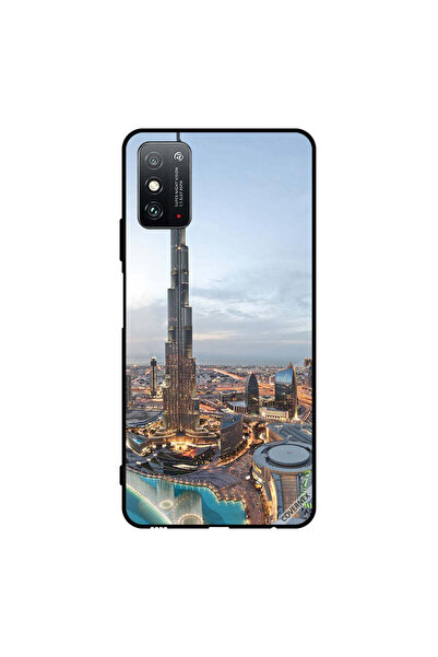 Covernex غطاء حماية لهاتف Honor X10 Max 5G منظر جميل لوسط مدينة دبي
