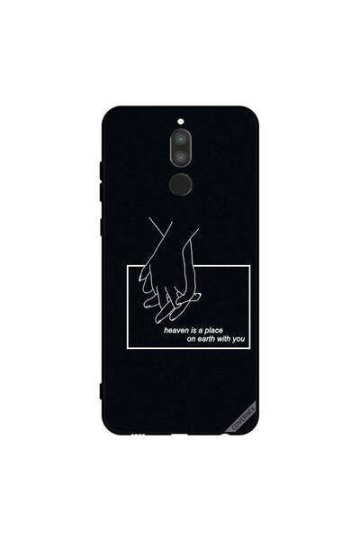 Covernex غطاء حماية لهاتف هواوي ميت 10 لايت - الجنة مكان على الأرض معك