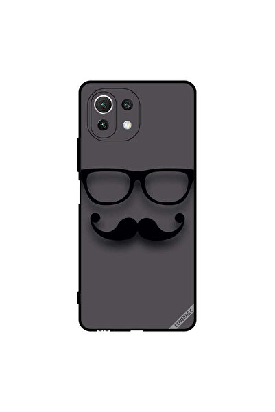 Covernex غطاء حماية لهاتف شاومي مي 11 لايت، زجاج أسود وشارب