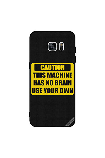 Covernex غطاء حماية لهاتف سامسونج جالاكسي S7 إيدج تحذير: هذا الجهاز لا يحتوي ...