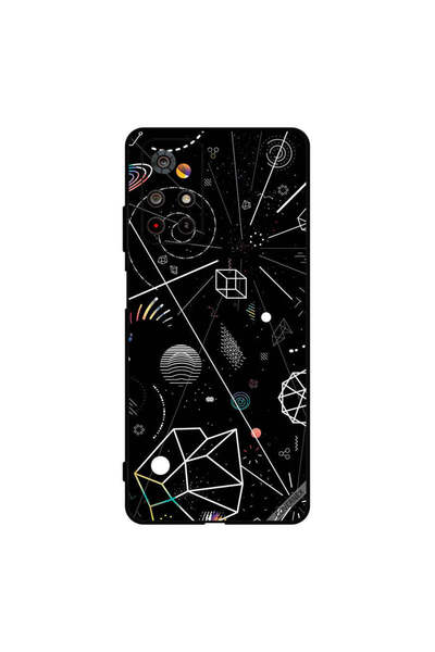 Covernex غطاء حماية لهاتف Poco M4 Pro بأشكال هندسية