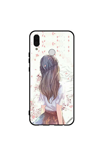 Covernex غطاء حماية لهاتف هواوي نوفا 3e - فتاة لطيفة في تفكير عميق