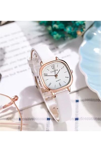 Toz Vintage White Yuma Vintage Retro Watch