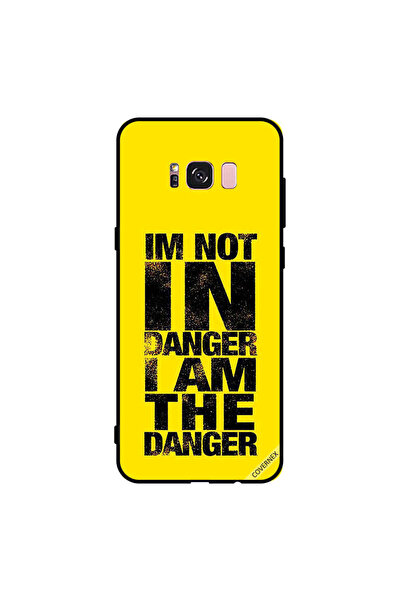 Covernex غطاء حماية لهاتف سامسونج جالاكسي S8+ أنا لست في خطر أنا الخطر