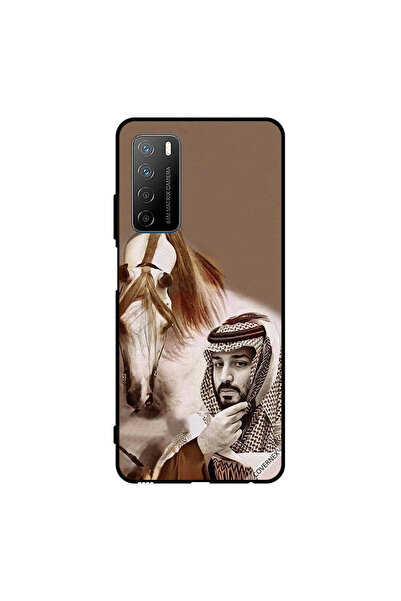 Covernex غطاء حماية لهاتف Honor Play 4 محمد بن سلمان أمام حصان