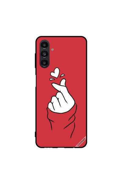 Covernex غطاء حماية لهاتف سامسونج جالاكسي A13 5G سناب لوف أحمر