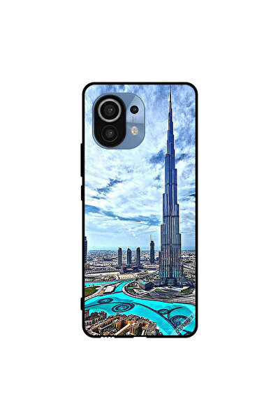 Covernex غطاء حماية لهاتف شاومي مي 11 - برج خليفة - غيوم مؤثرة