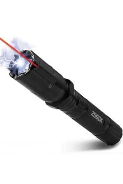 stuffix Lanterna cu laser si soc electric, Negru