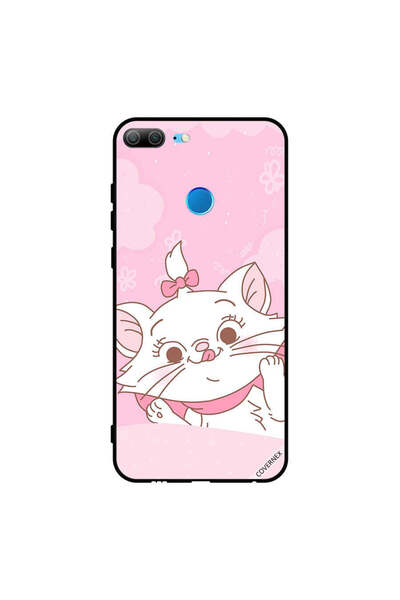 Covernex غطاء حماية لهاتف Honor 9 Lite بتصميم مشبك شعر وردي