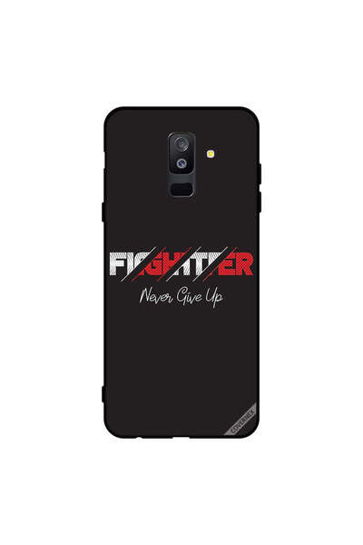 Covernex غطاء حماية لهاتف سامسونج جالاكسي A6+ (2018) - المقاتل لا يستسلم أبدًا