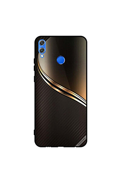 Covernex غطاء حماية لهاتف Honor 8X بنمط سرقة ذهبي داكن
