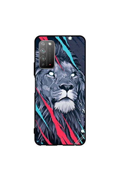Covernex غطاء حماية لهاتف Honor X10 5G برسومات الأسد الملك