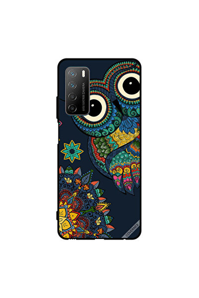 Covernex غطاء حماية لهاتف Honor Play 4 بتصميم بومة زهرية