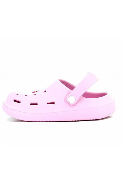 Benittokids Calx Girl's Unicorn Figured Αντιολισθητική Άνετη Σόλα Πισίνα - Παραλία - Διακοπές - Κήπος Cross Slippers San