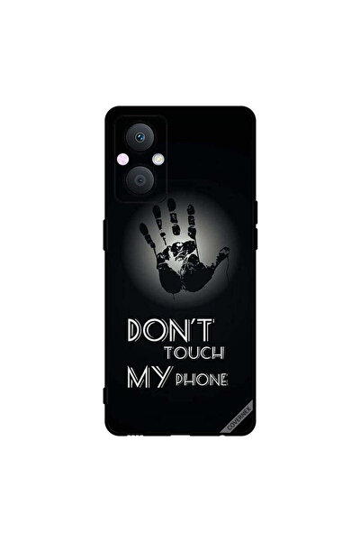Covernex Protective Case Cover For Oppo A96 Don't Touch My Phone Hand