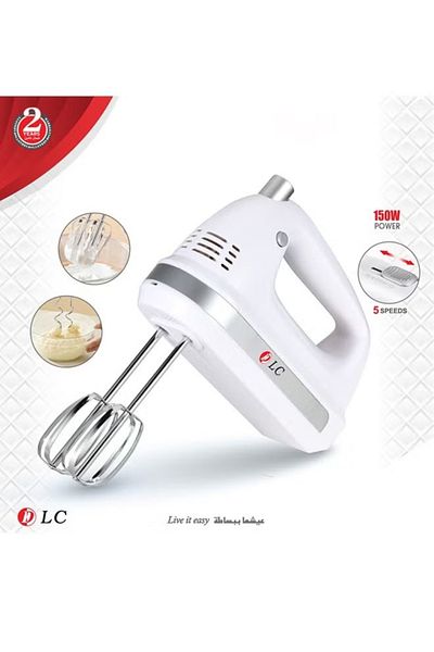 DLC Electric mixer with two arms