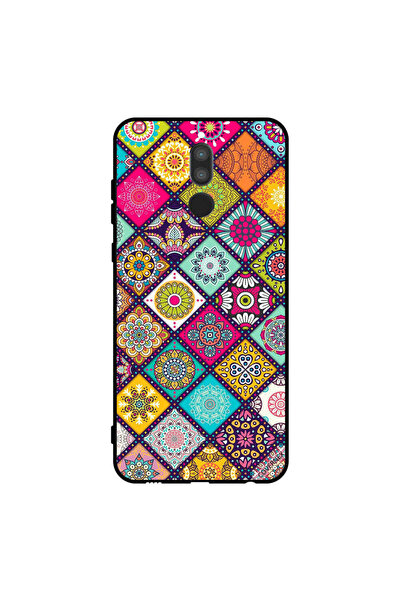 Covernex غطاء حماية لهاتف هواوي ميت 10 لايت بنقشة زهور متعددة الأشكال