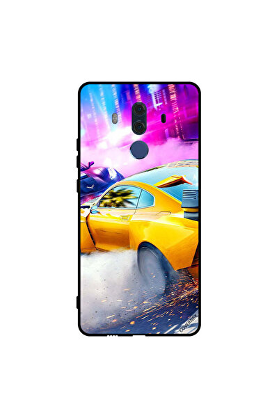 Covernex غطاء حماية لهاتف هواوي ميت 10 برو - سيارة صفراء