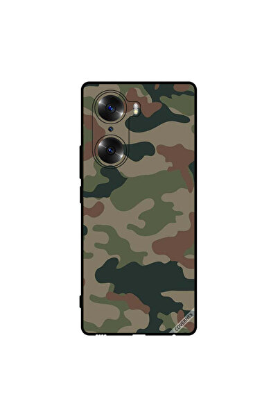 Covernex غطاء حماية لهاتف Honor 60 بنمط مموه باللونين الأخضر والبني