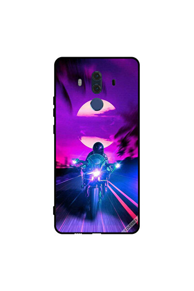 Covernex غطاء حماية لهاتف هواوي ميت 10 برو - راكب الدراجة النارية يترك القمر ...