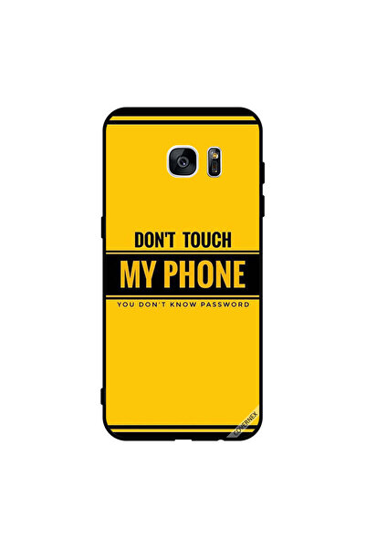 Covernex غطاء حماية لهاتف سامسونج جالاكسي S7 إيدج - لا تلمس هاتفي، أنت لا تعرف كلمة المرور