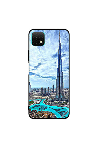 Covernex غطاء حماية لهاتف هواوي نوفا واي 60 - برج خليفة - غيوم مؤثرة