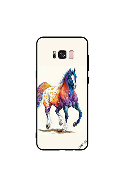 Covernex غطاء حماية لهاتف سامسونج جالاكسي S8+ - حصان ملون
