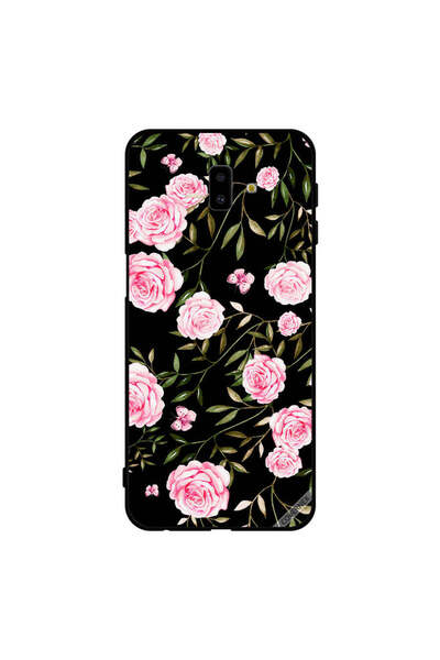 Covernex غطاء حماية لهاتف سامسونج جالاكسي J6+ بنقشة ورود وردية في باقات من ال...