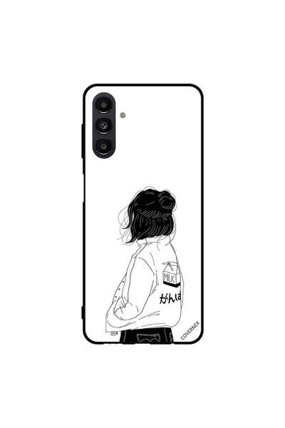 Covernex غطاء حماية لهاتف سامسونج جالاكسي A13 5G فتاة تفكر بعمق كبير