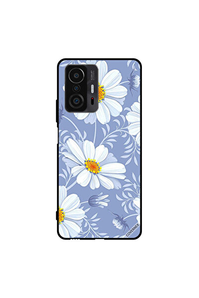 Covernex Protective Case Cover For Xiaomi 11T Pro Bloming White Flowers